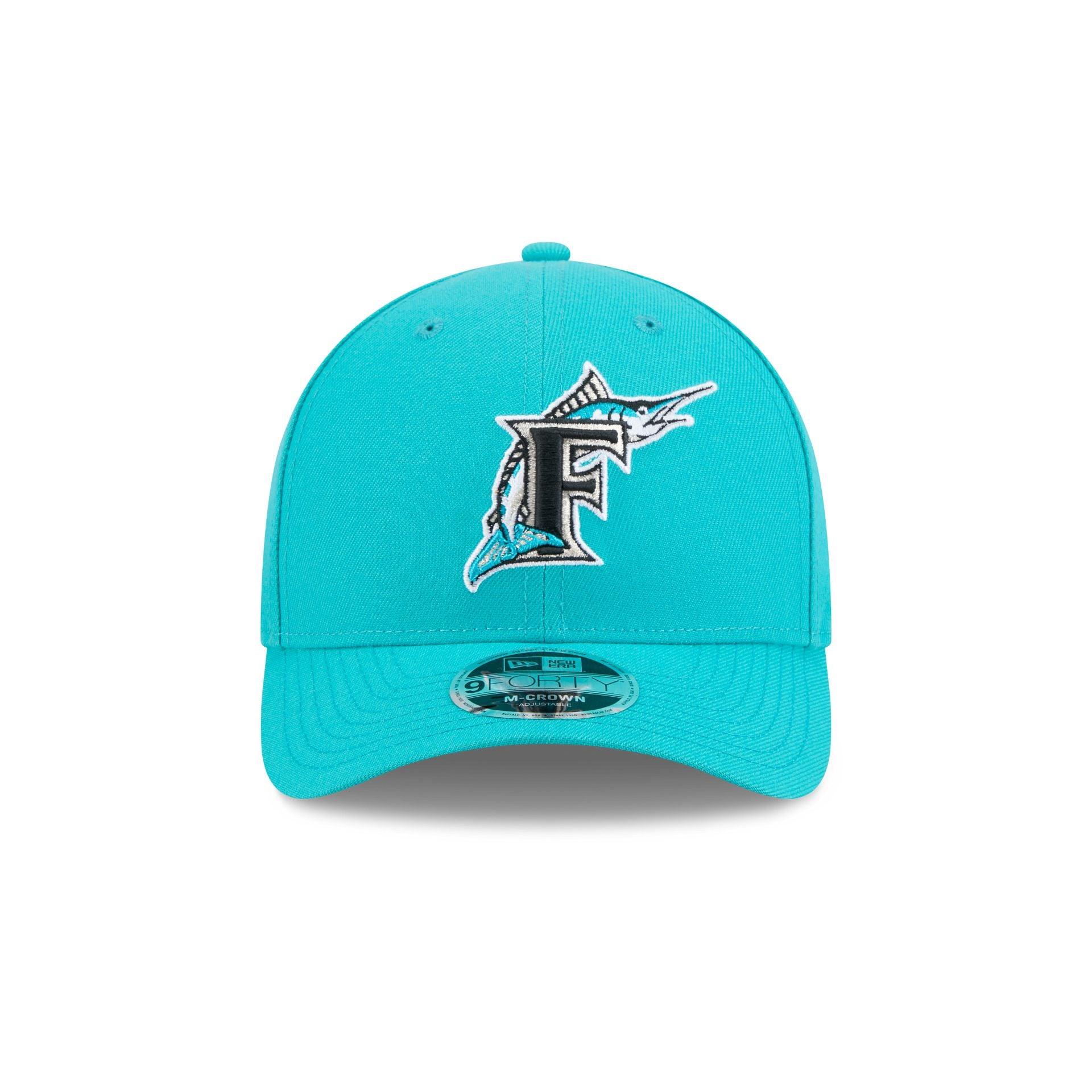 Miami Marlins Hall of Fame 2025 9FORTY M-Crown Snapback Hat Male Product Image