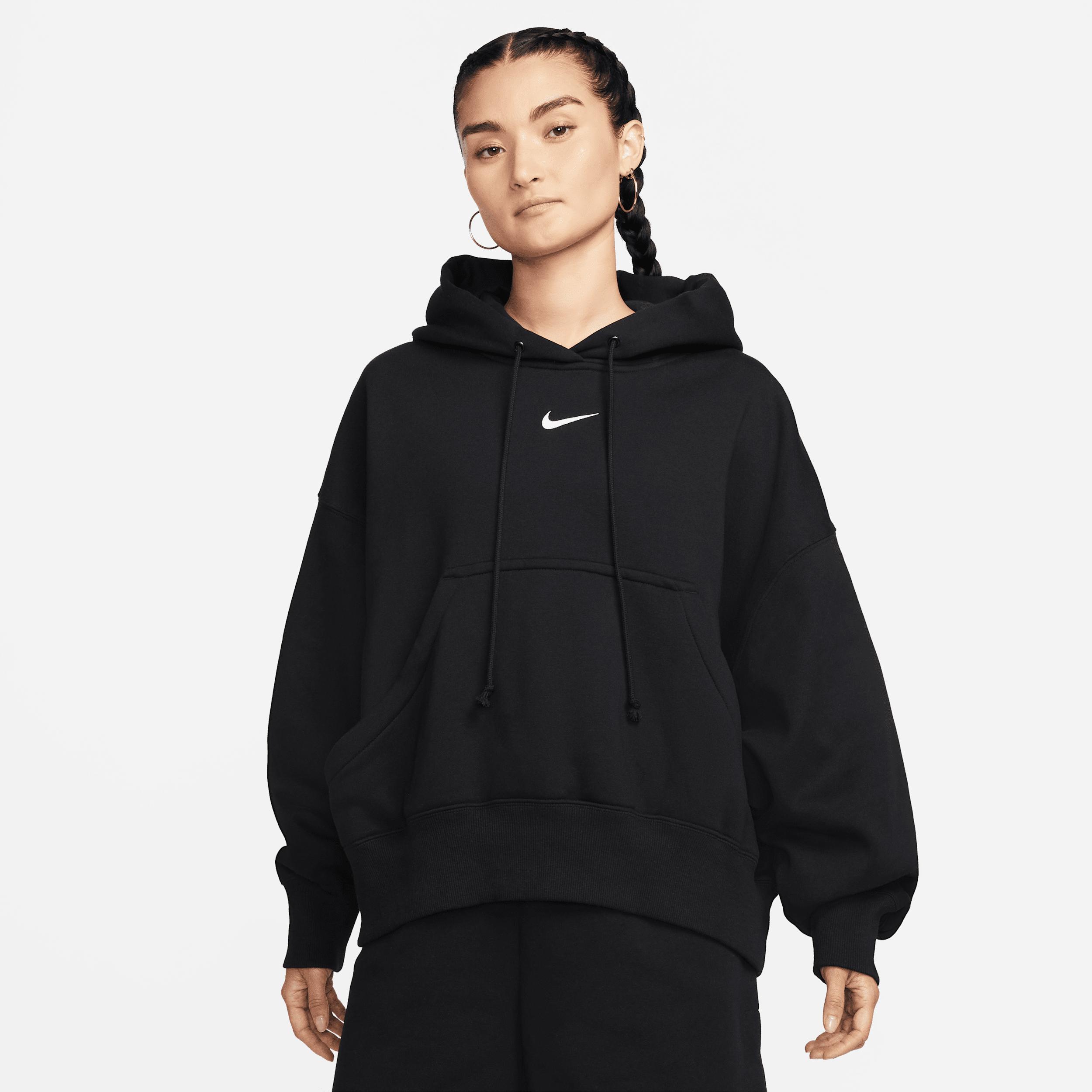 Womens Nike Sportswear Phoenix Fleece Over-Oversized Pullover Hoodie | DQ5858-010 Product Image