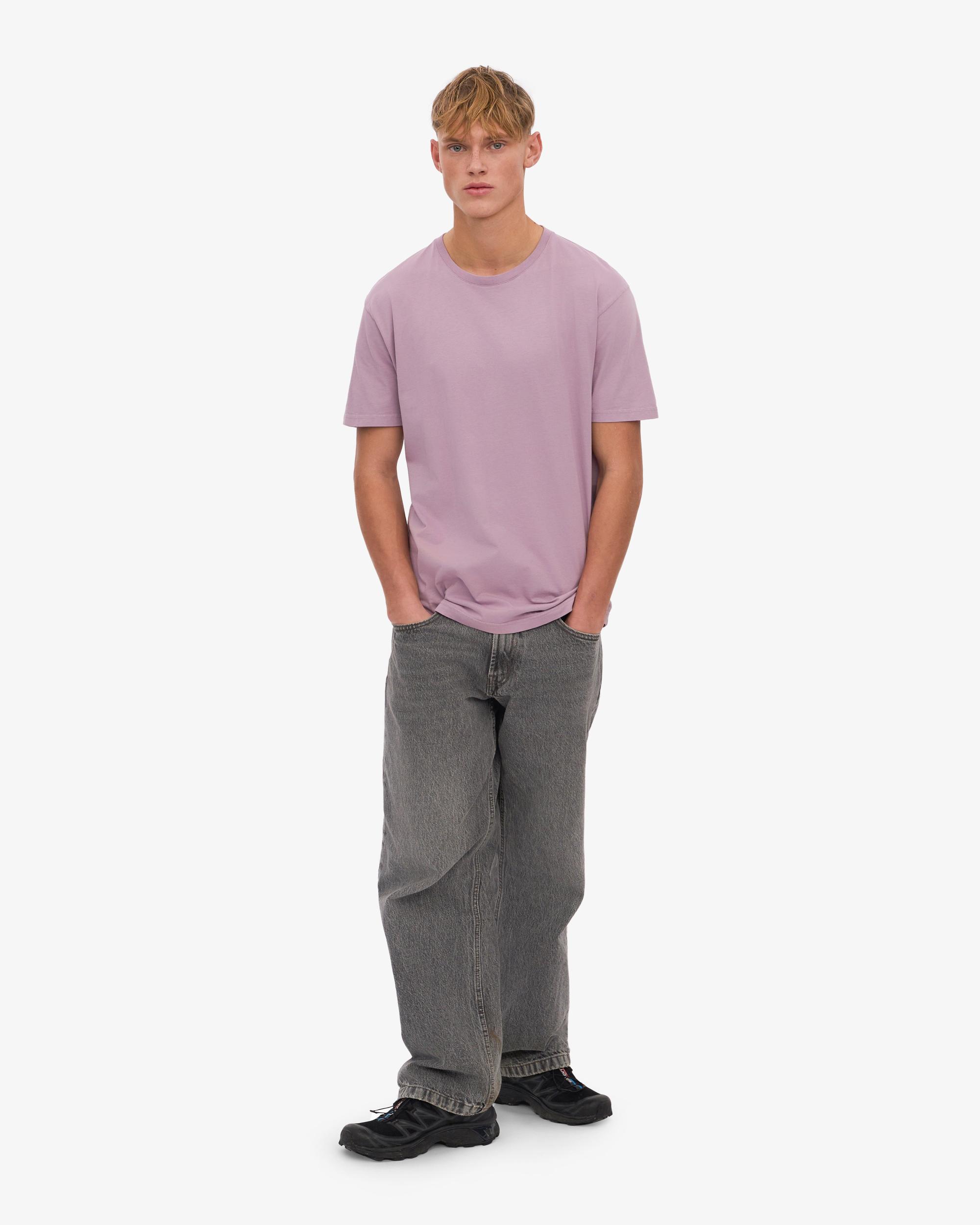 Classic Organic Tee - Light Aqua Product Image