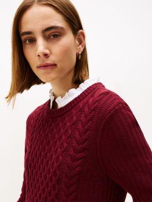 Cable Knit Sweater Dress Product Image