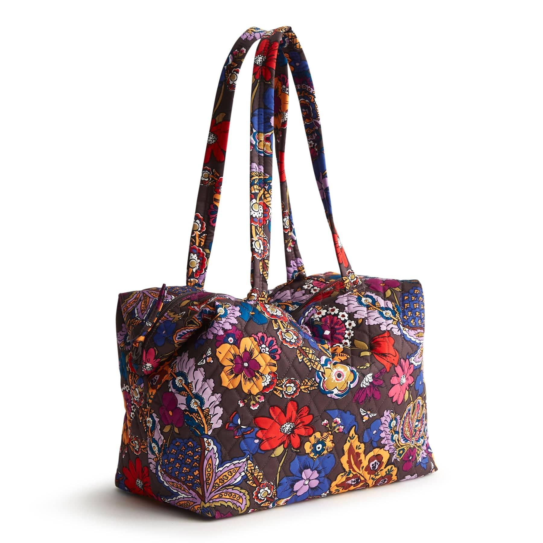 Vera Bradley Large Miramar Weekender Women in Starry Paisley Blue Product Image