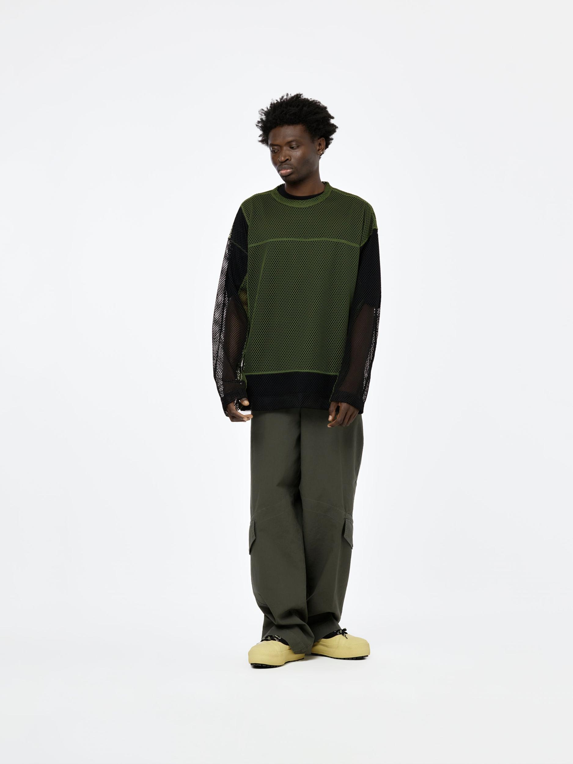Henland L/S Shirt (Green) Product Image