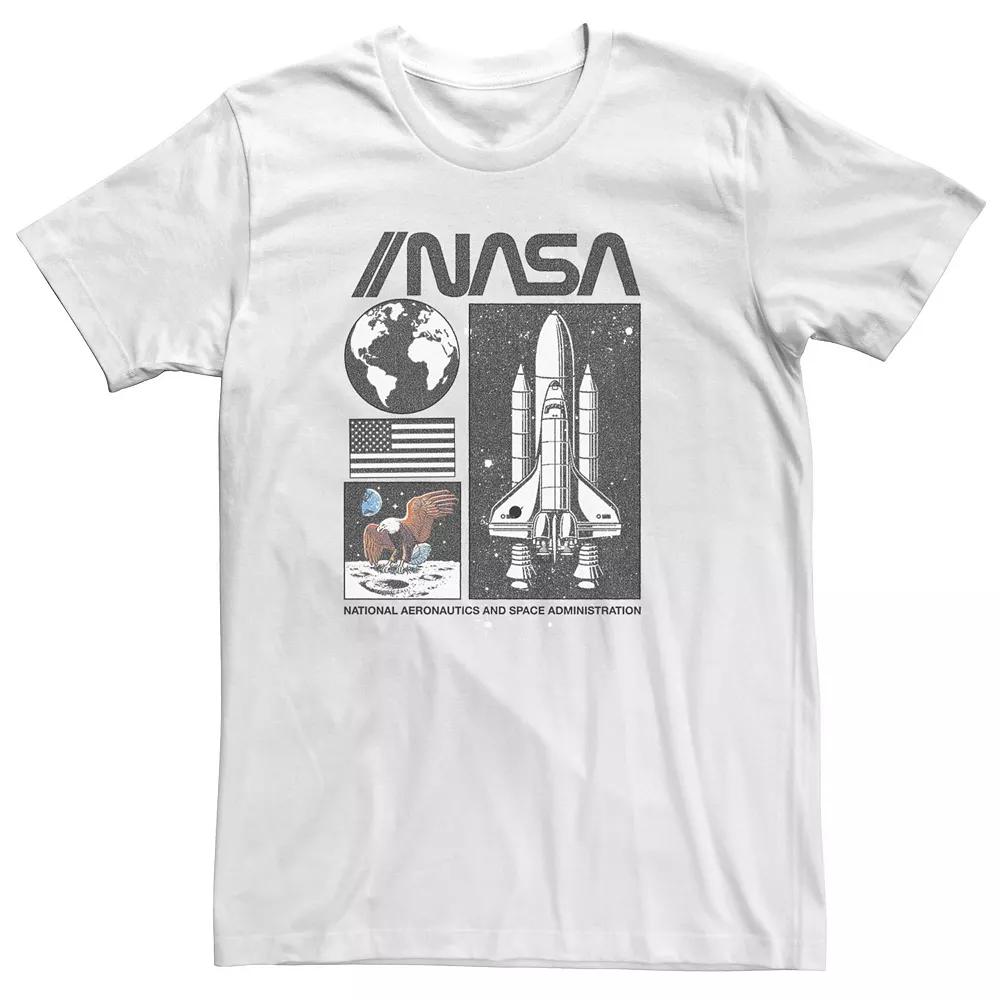 Big & Tall NASA Collage Panel Portraits Tee, Men's,  Product Image