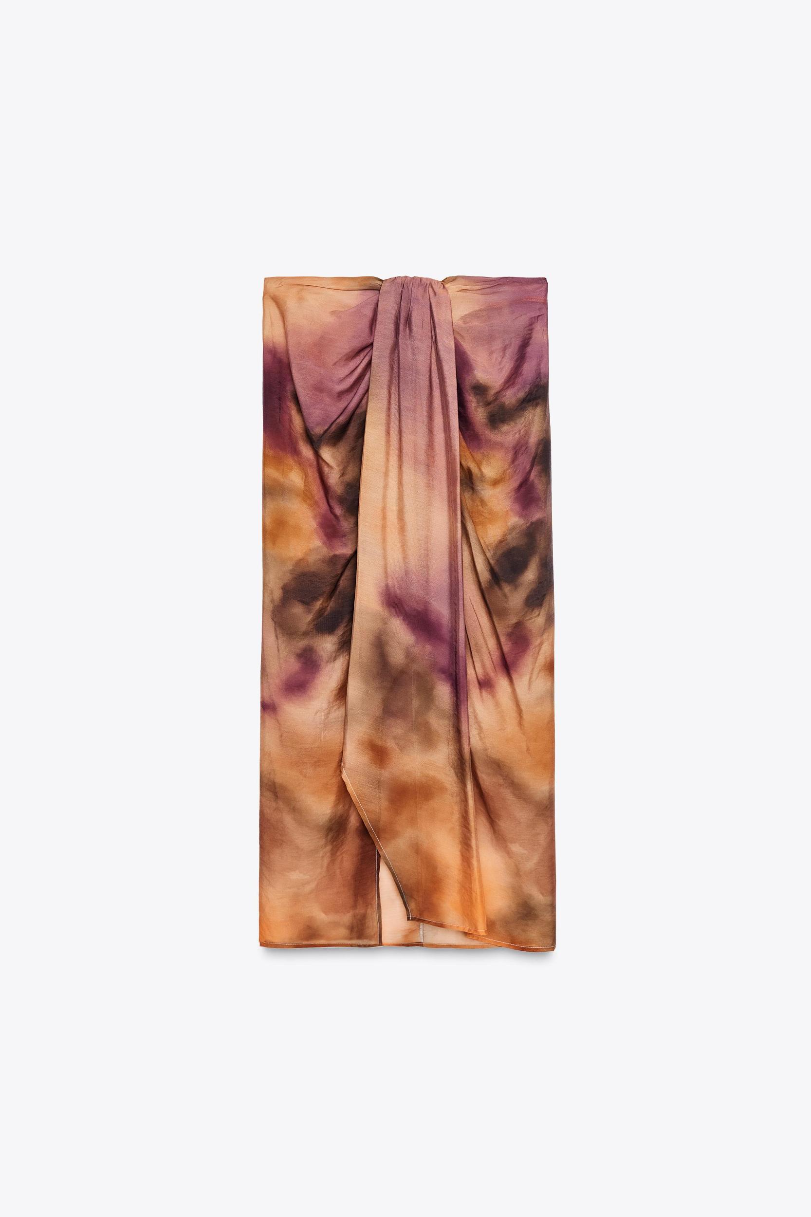 KNOTTED PRINT SARONG Product Image