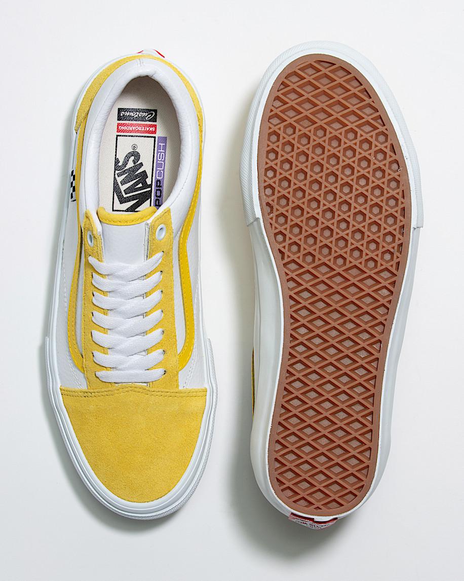 Customs Skate Old Skool Leather Shoe in Customs| Vans US Product Image