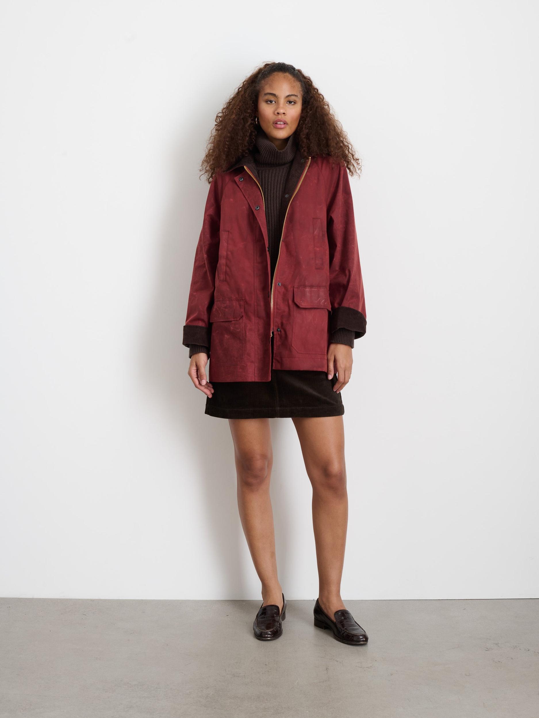 Chiltern Street Jacket In Waxed Cotton Product Image