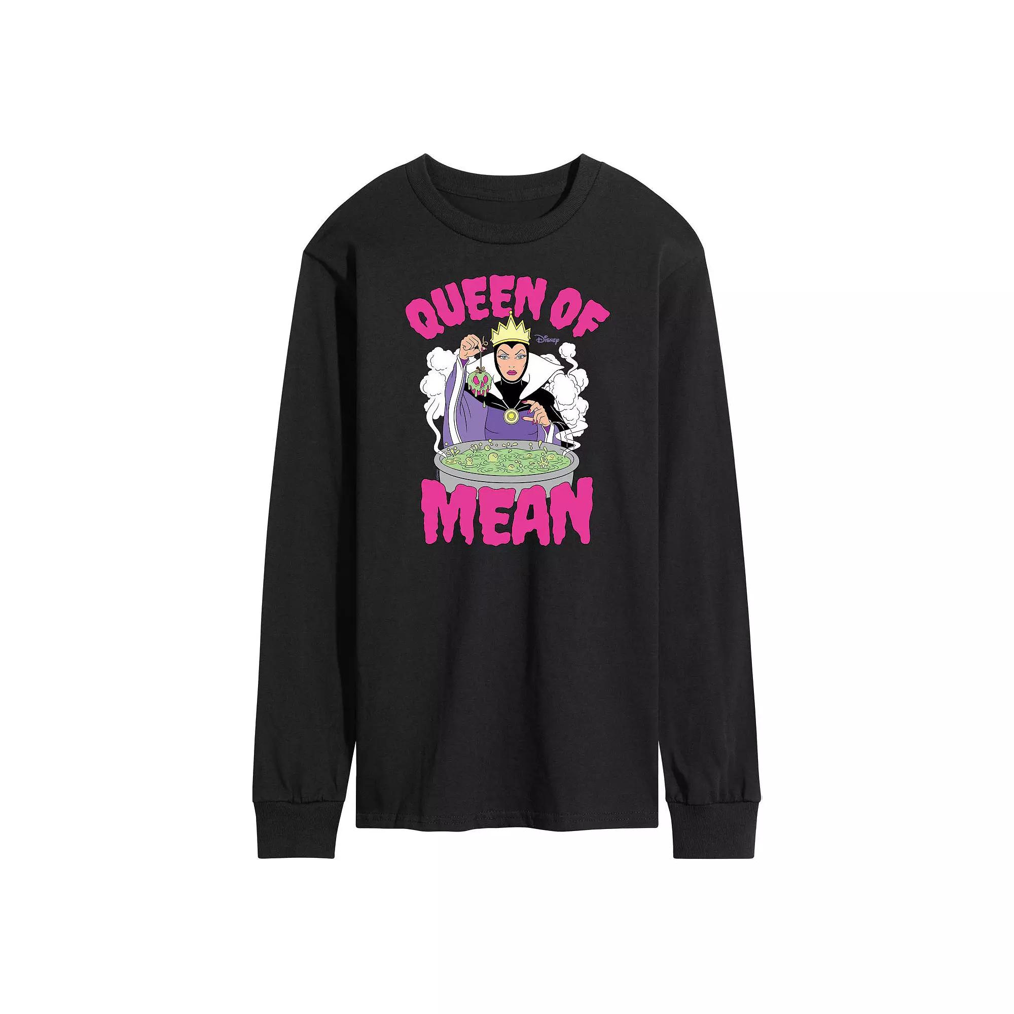 Disney Villains Men's Queen Of Mean Long Sleeve,  Product Image