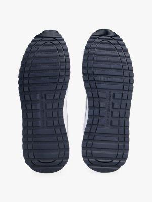 Leather-Mix Runner Sneaker Product Image