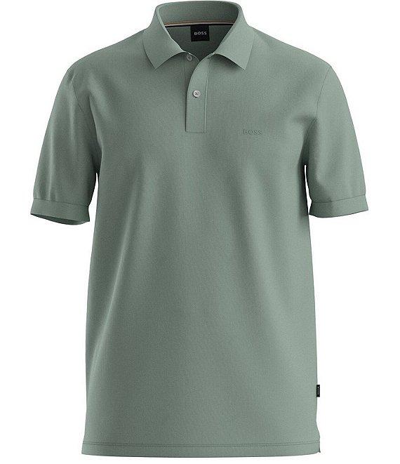 Hugo Boss BOSS Pallas Pima Cotton Short Sleeve Polo Shirt Product Image