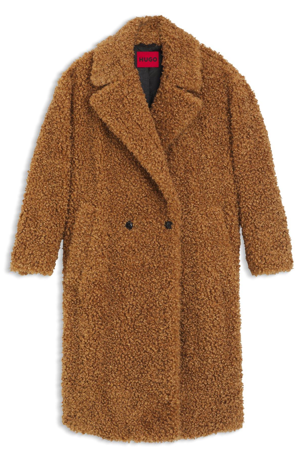 Faux-fur coat in an oversized fit Product Image