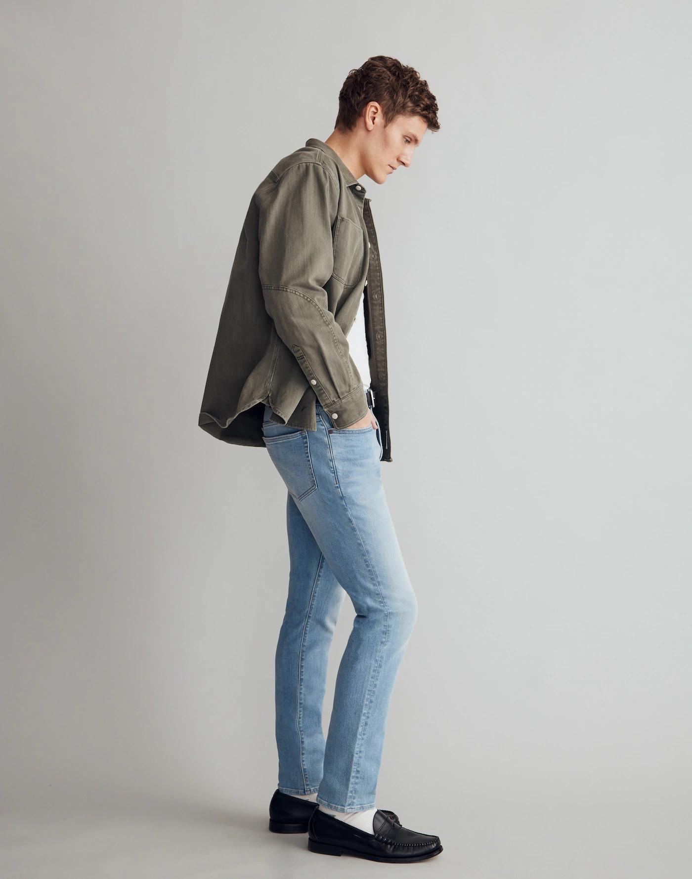 Athletic Slim Jeans: COOLMAX® Denim Edition Product Image