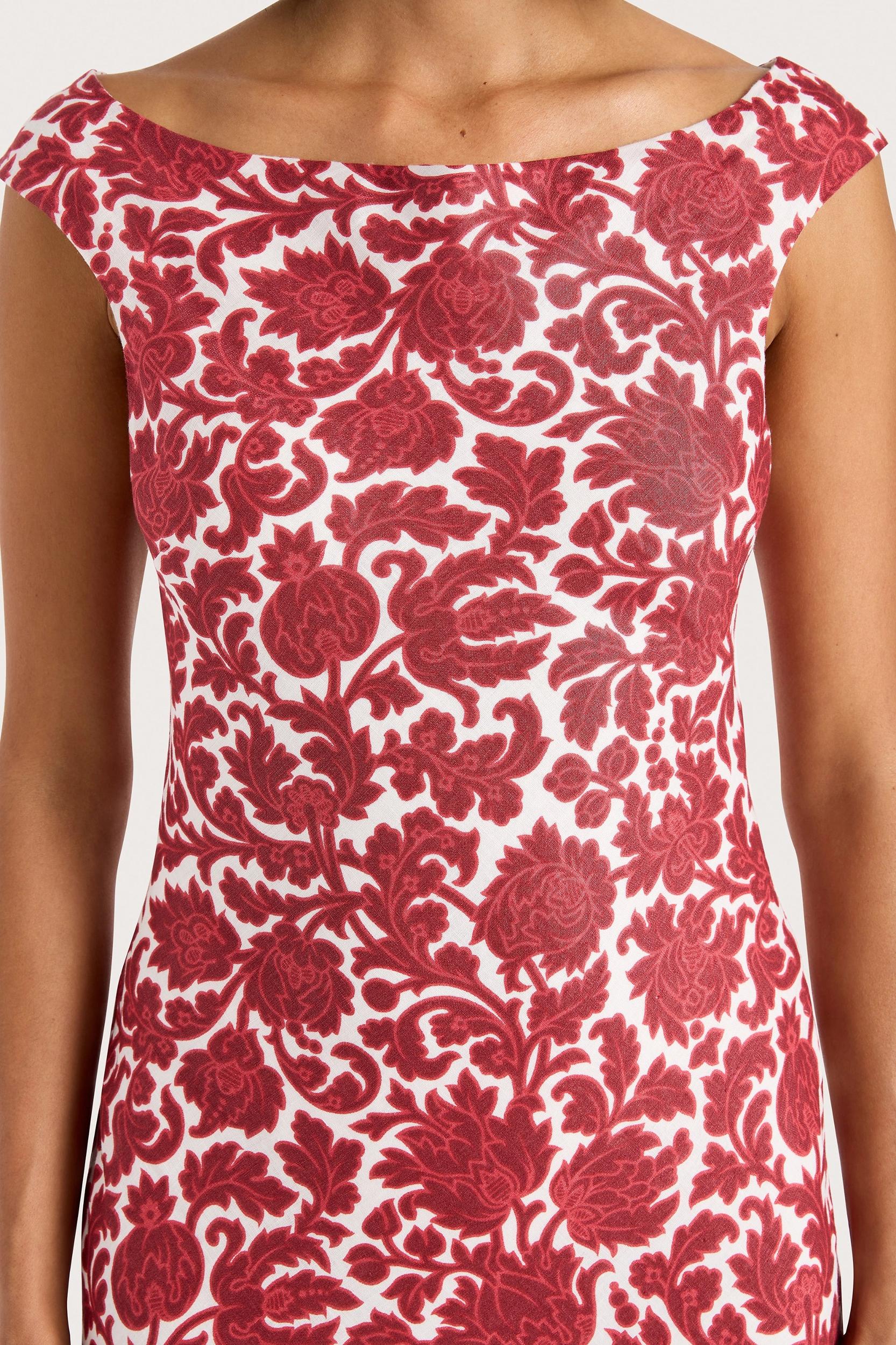 Ilride Maxi Dress Heuchera Print - Final Sale Product Image