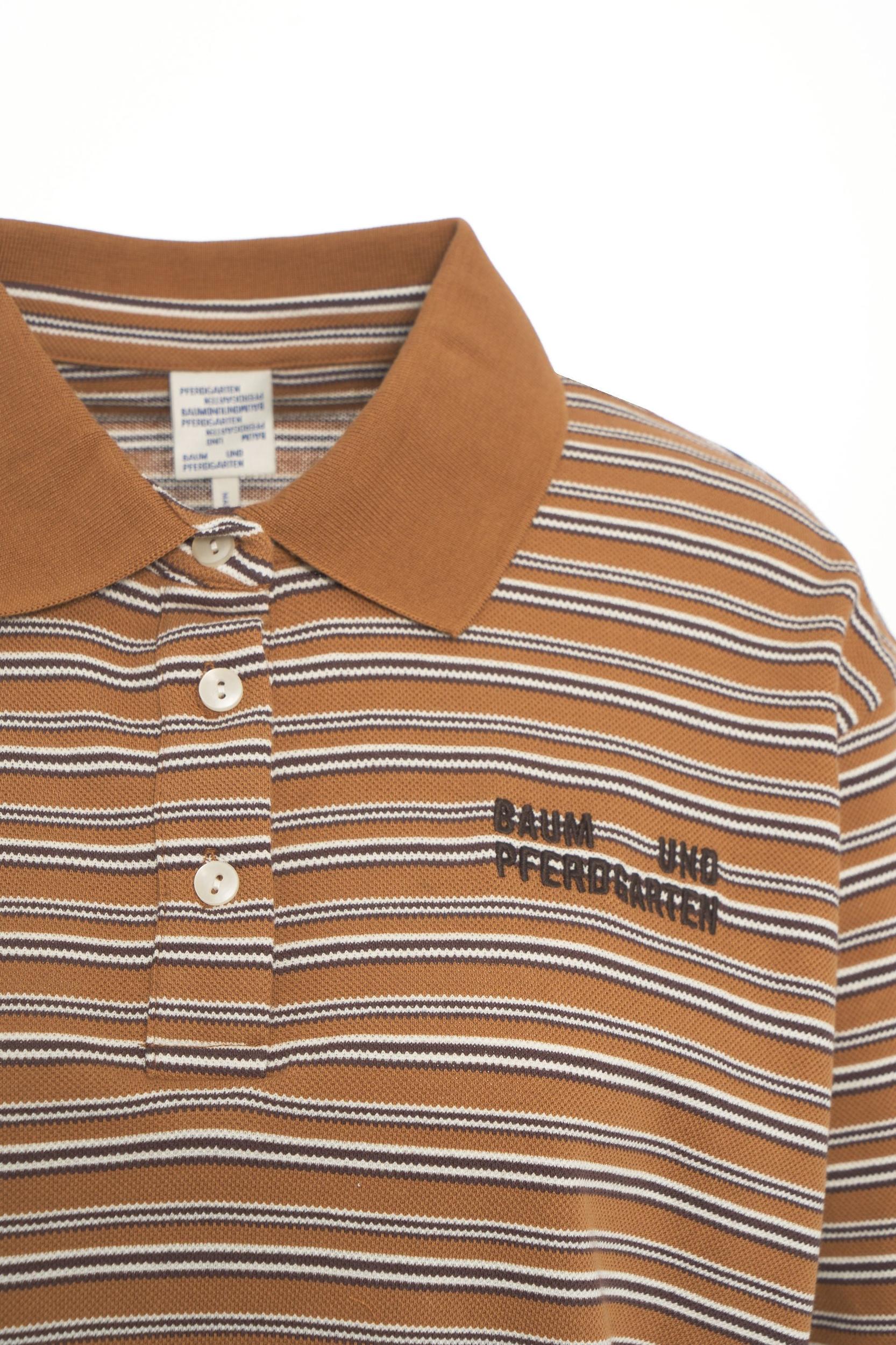 Striped polo shirt 'Jeanne' Product Image