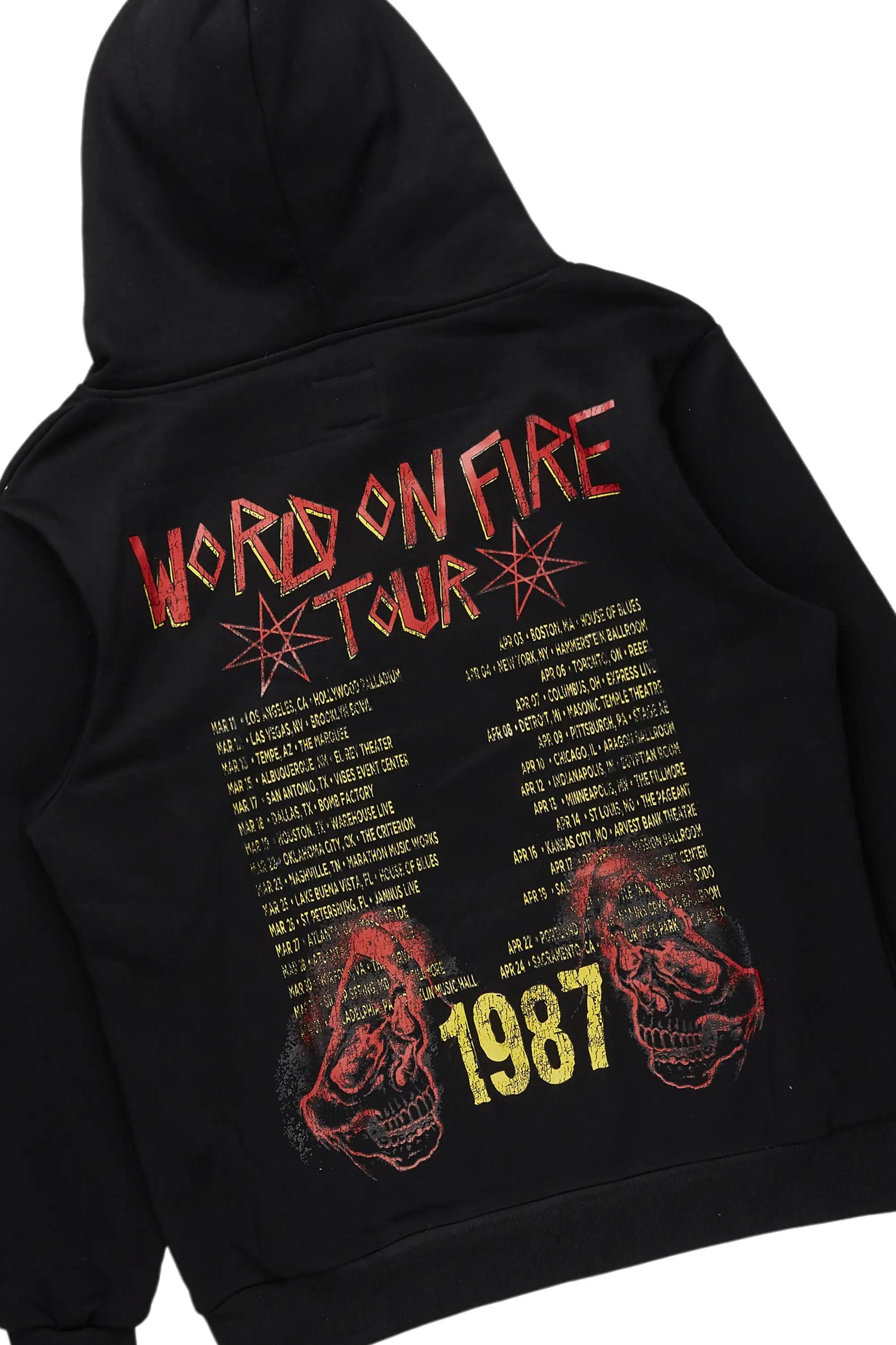 Barrett Black Hoodie & Zeta Slim Fit Jean Bundle Male Product Image