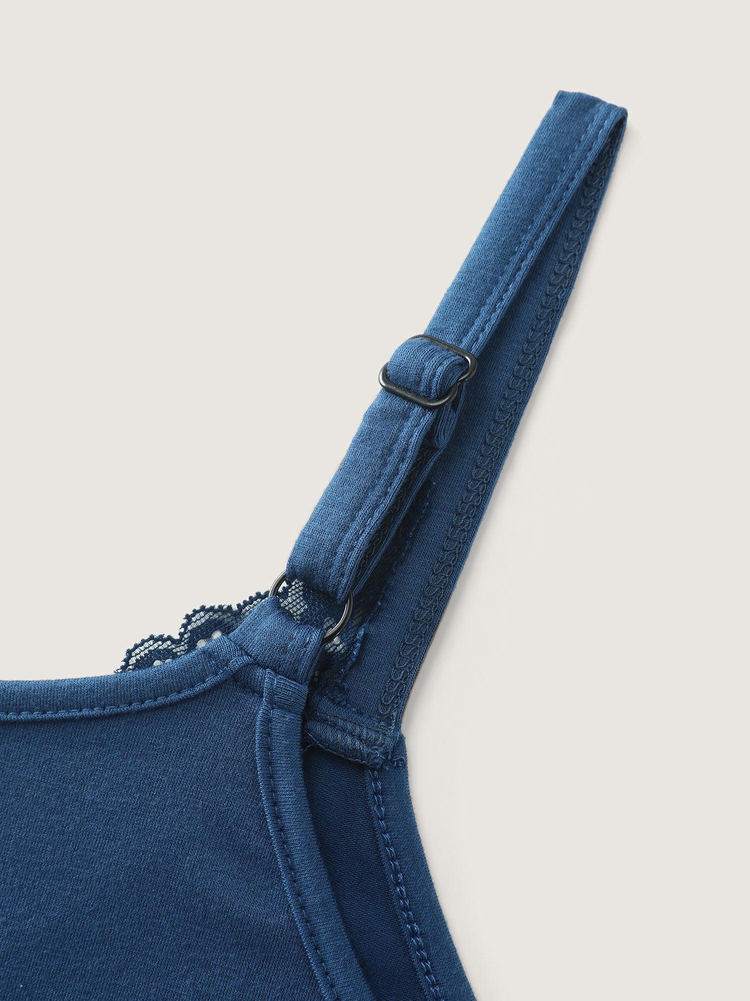 Supersoft Lace Trim V-Neck Co-ord Lounge Set Female Product Image