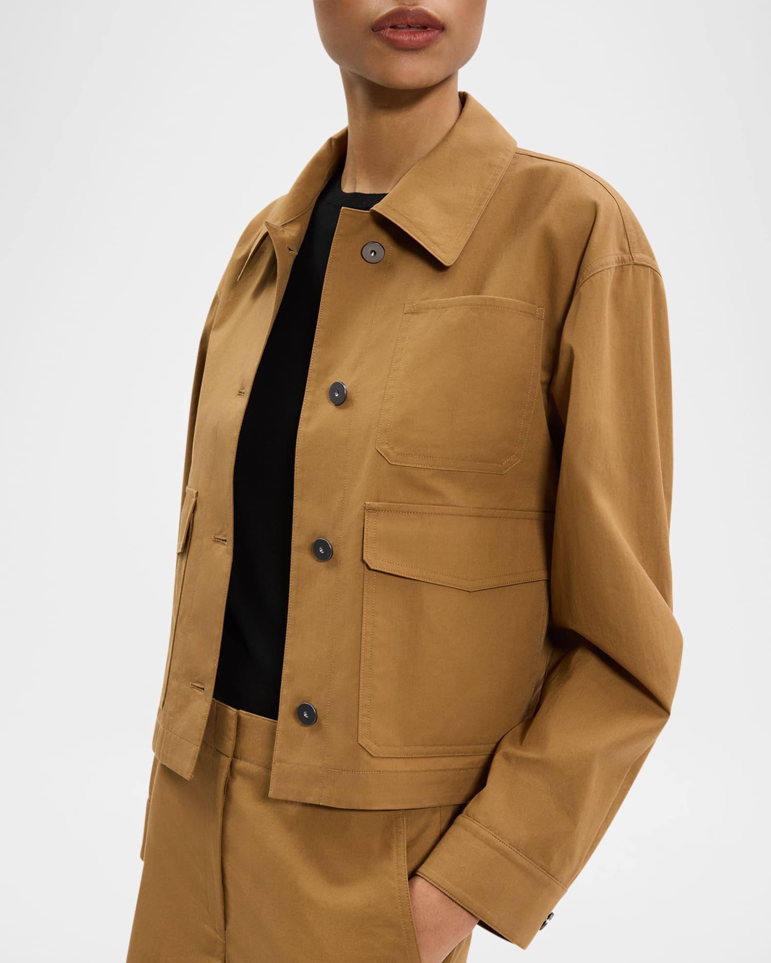 Cropped Work Jacket Product Image