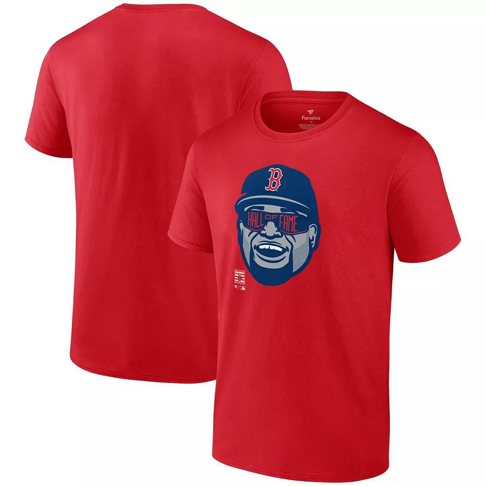 Men's Fanatics Branded David Ortiz Red Boston Red Sox Hall of Fame T-Shirt,  Product Image