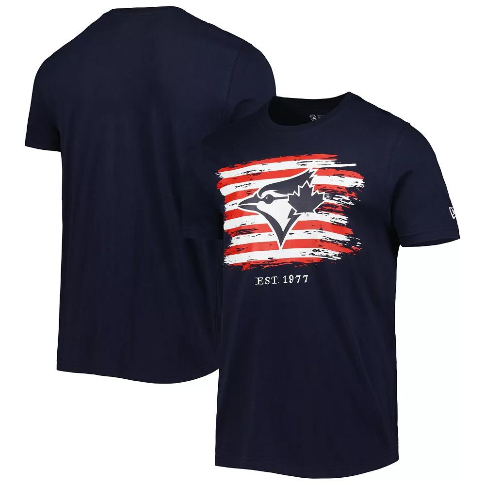 Men's New Era Navy Toronto Blue Jays 4th of July Jersey T-Shirt, Size: 2XL, Jay Blue Product Image