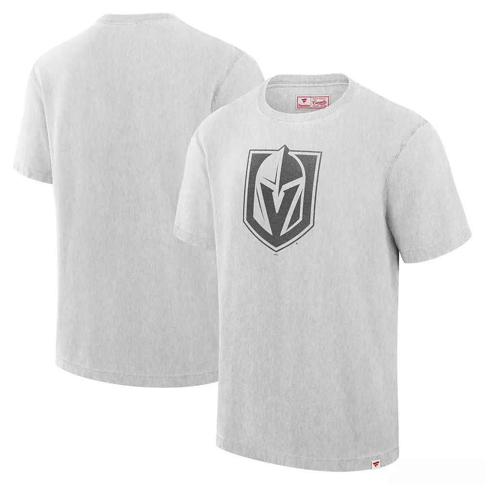 Men's Fanatics Cream Vegas Golden Knights T-Shirt,  Product Image