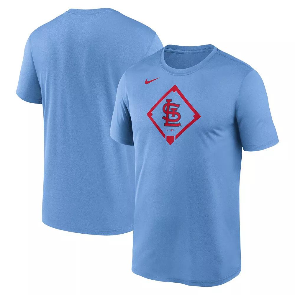 Men's Nike Light Blue St. Louis Cardinals Icon Legend Performance T-Shirt, Size: Large Product Image