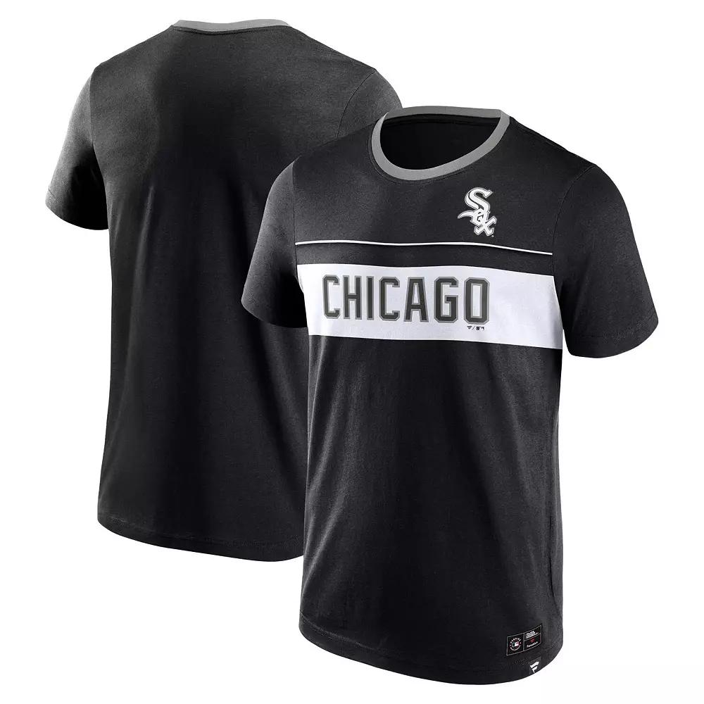 Men's Fanatics Branded Black Chicago White Sox Claim The Win T-Shirt, Size: Small Product Image
