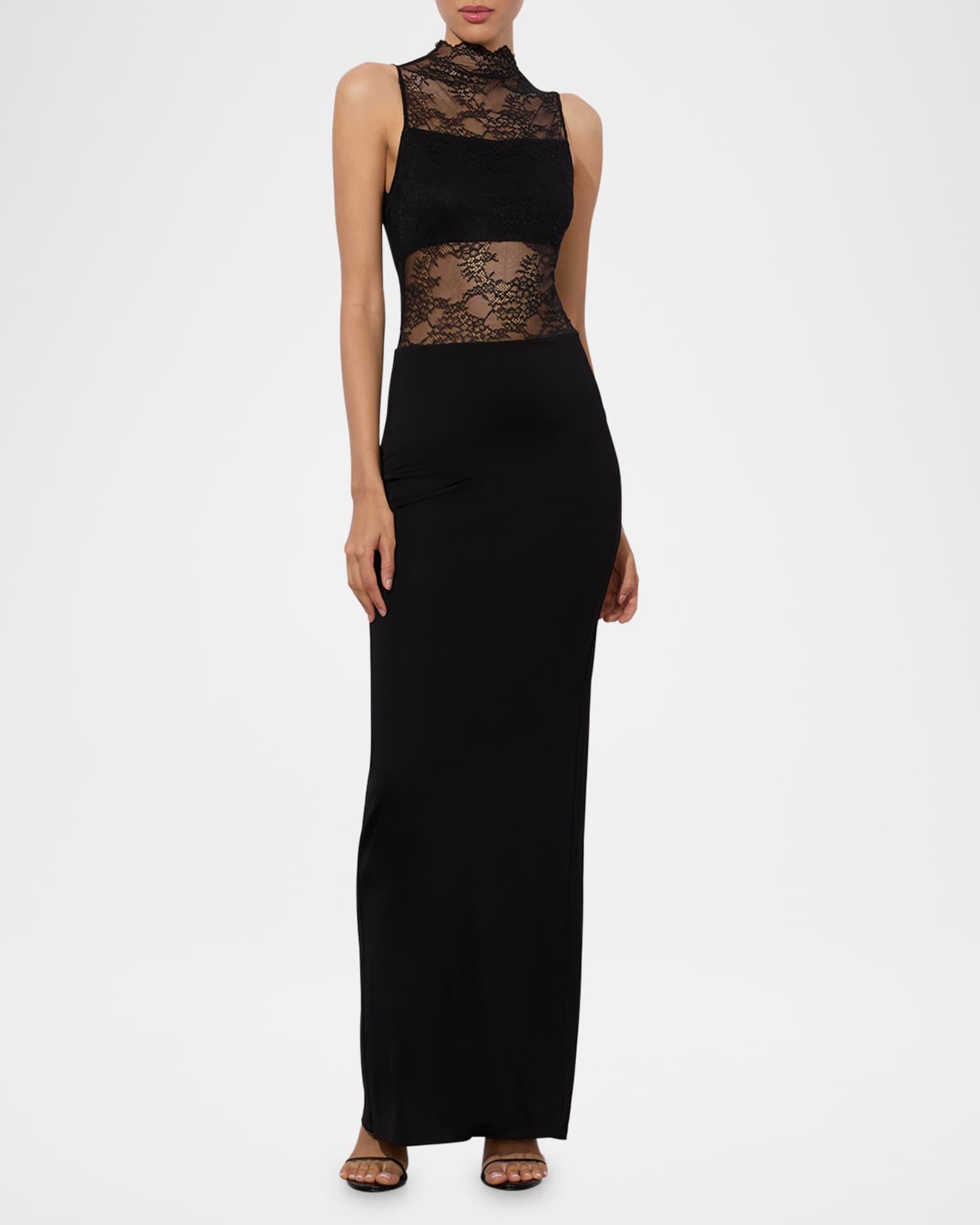 Nichol Sleeveeless Lace Maxi Dress Product Image