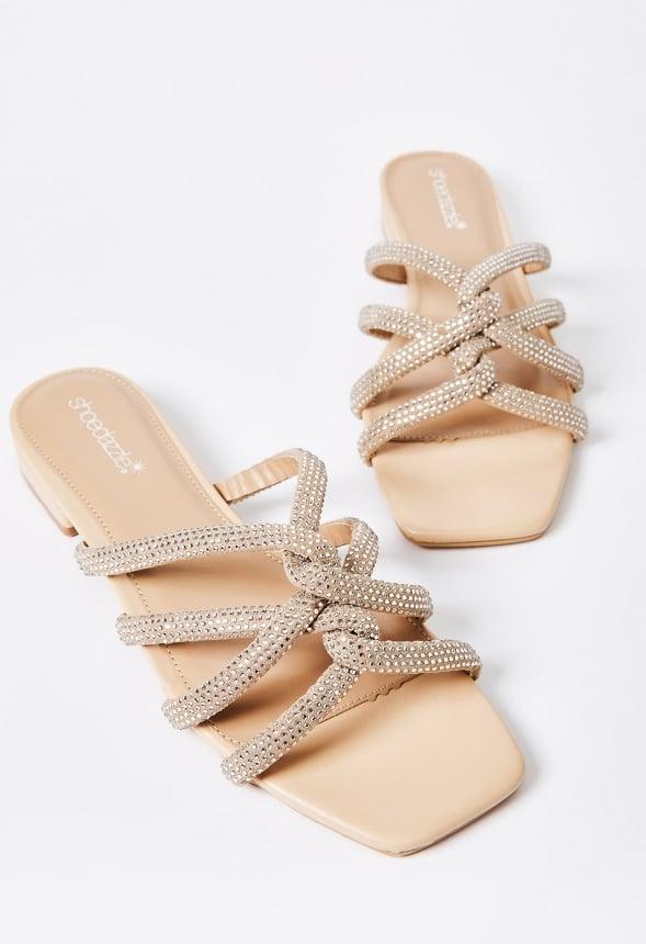 JustFab Margaux Platform Loafer Pump Womens Black/ White Size 8.5 Product Image