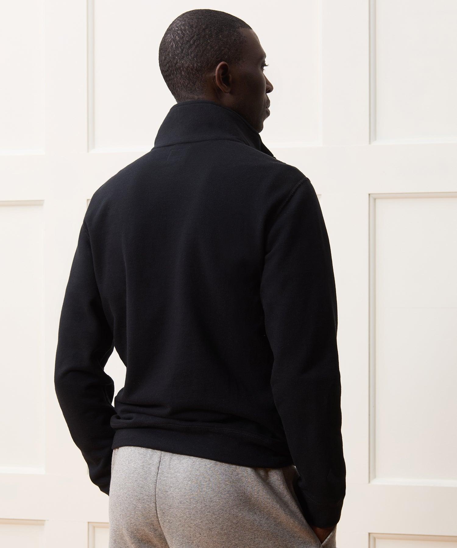 Lightweight Terry Cloth Quarter-Zip Product Image