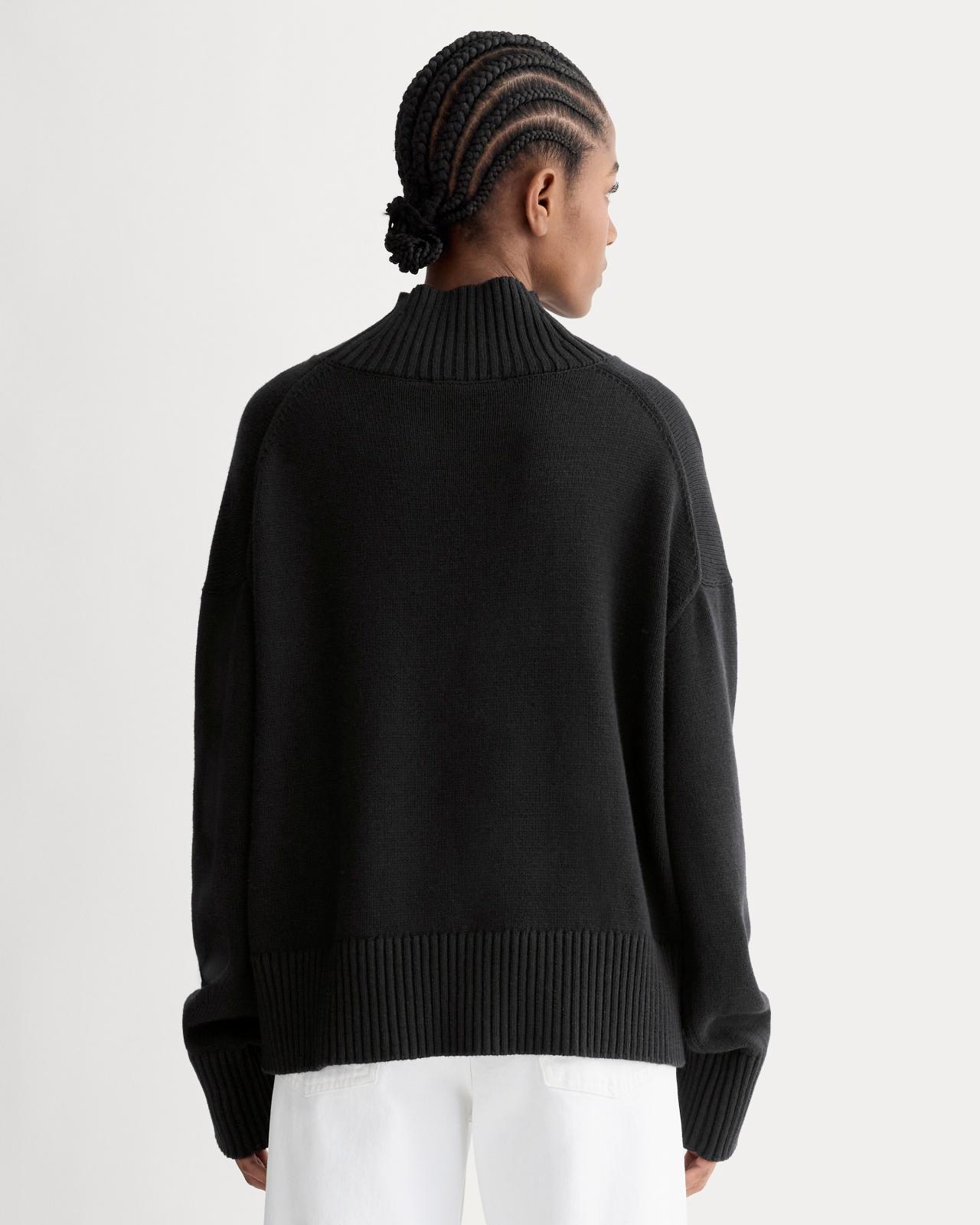 Womens Boxy Turtleneck in Everyday Cotton Sweater by Everlane Product Image