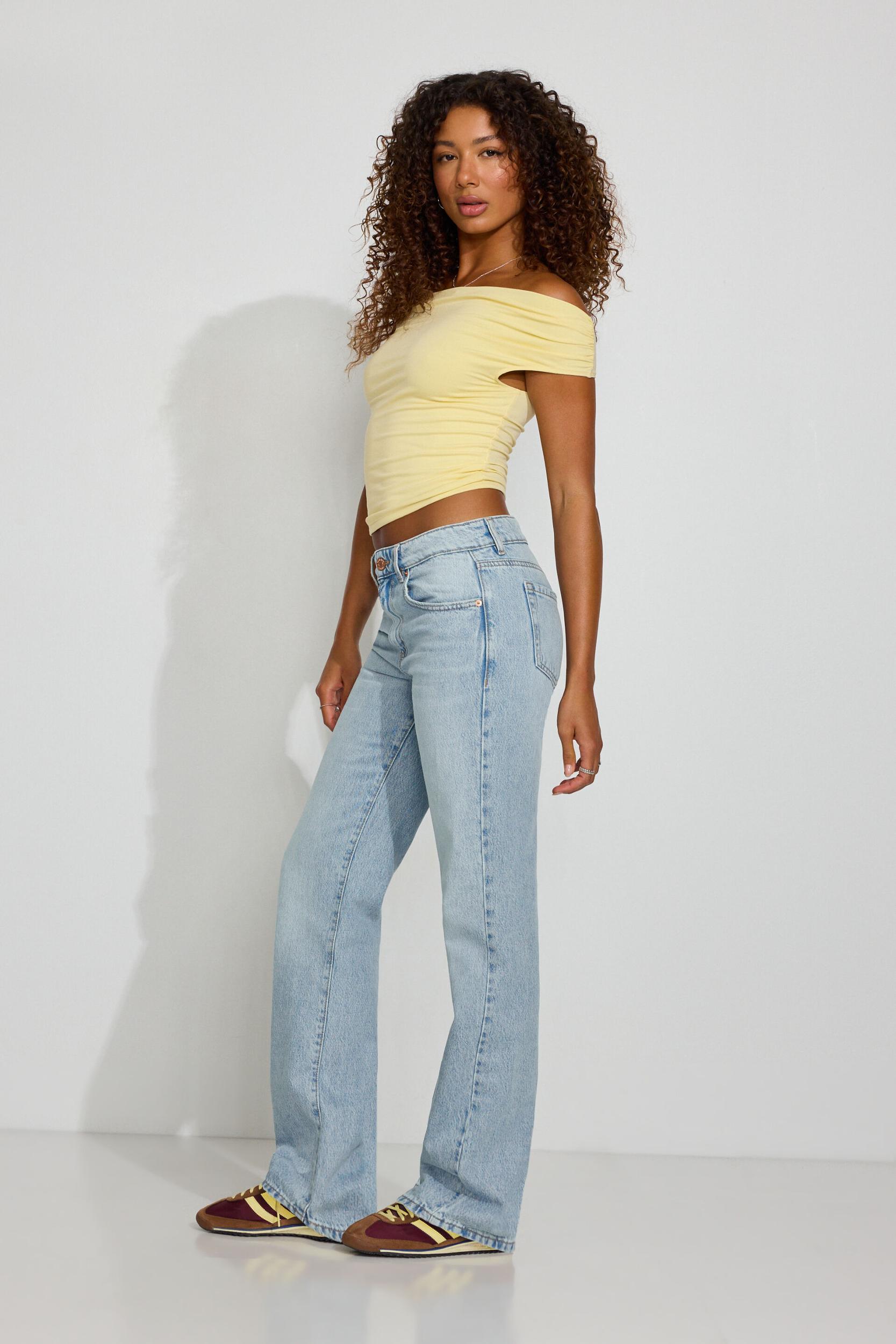 Relaxed Straight Jeans Product Image