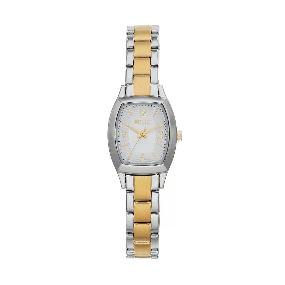 Relic by Fossil Women's Everly Two Tone Stainless Steel Watch - ZR34501, Size: Small Product Image