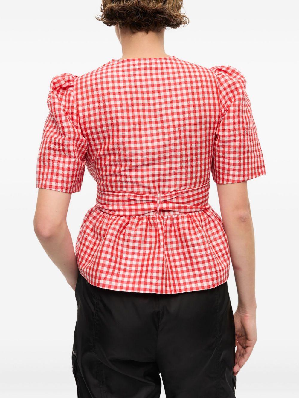 self-tie blouse Product Image