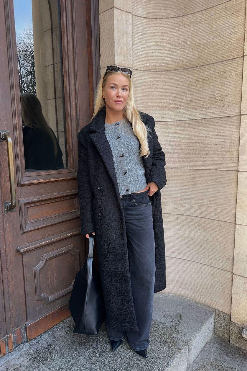 Knitted Cable Cardigan Product Image