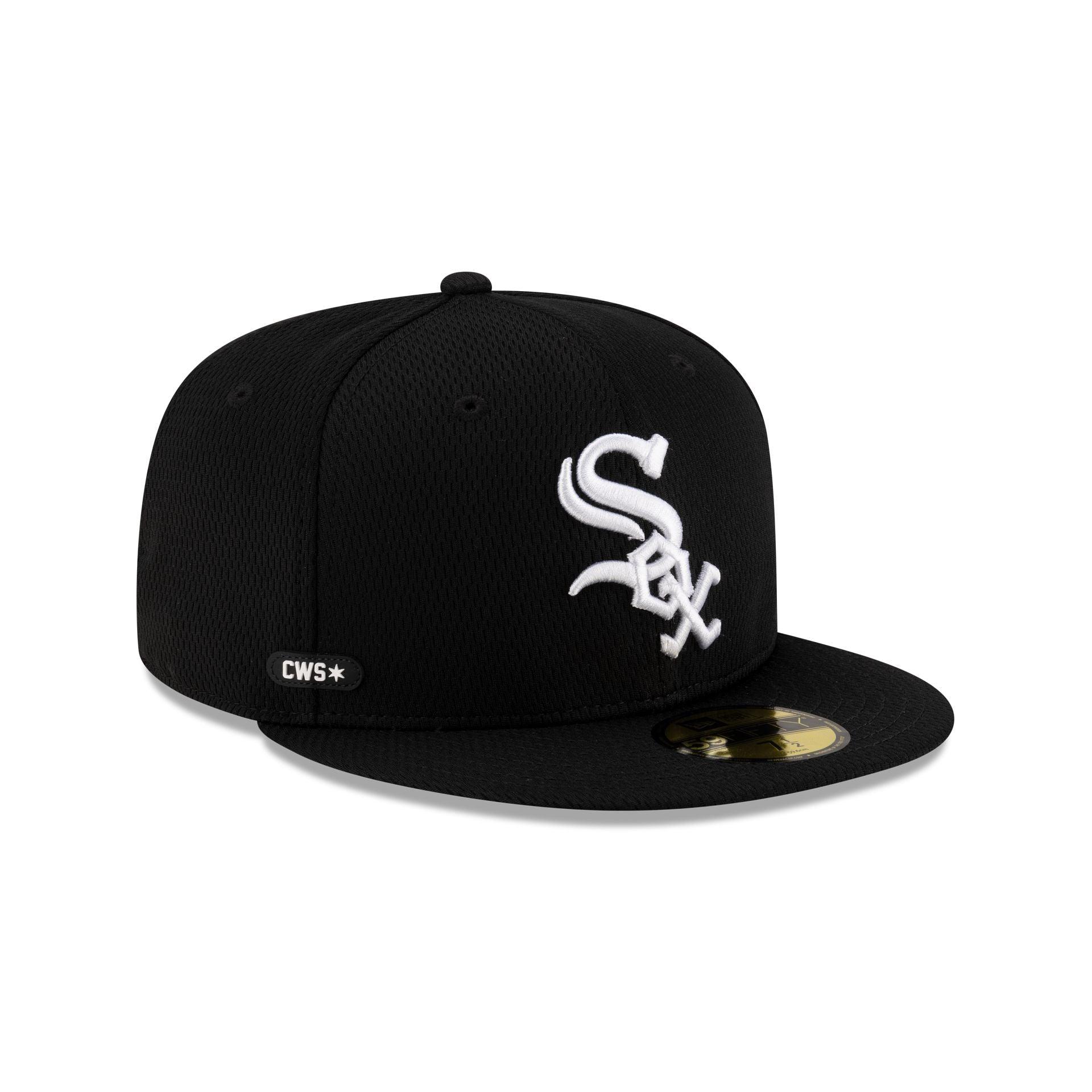 Chicago White Sox 2025 Clubhouse Black 59FIFTY Fitted Hat Male Product Image