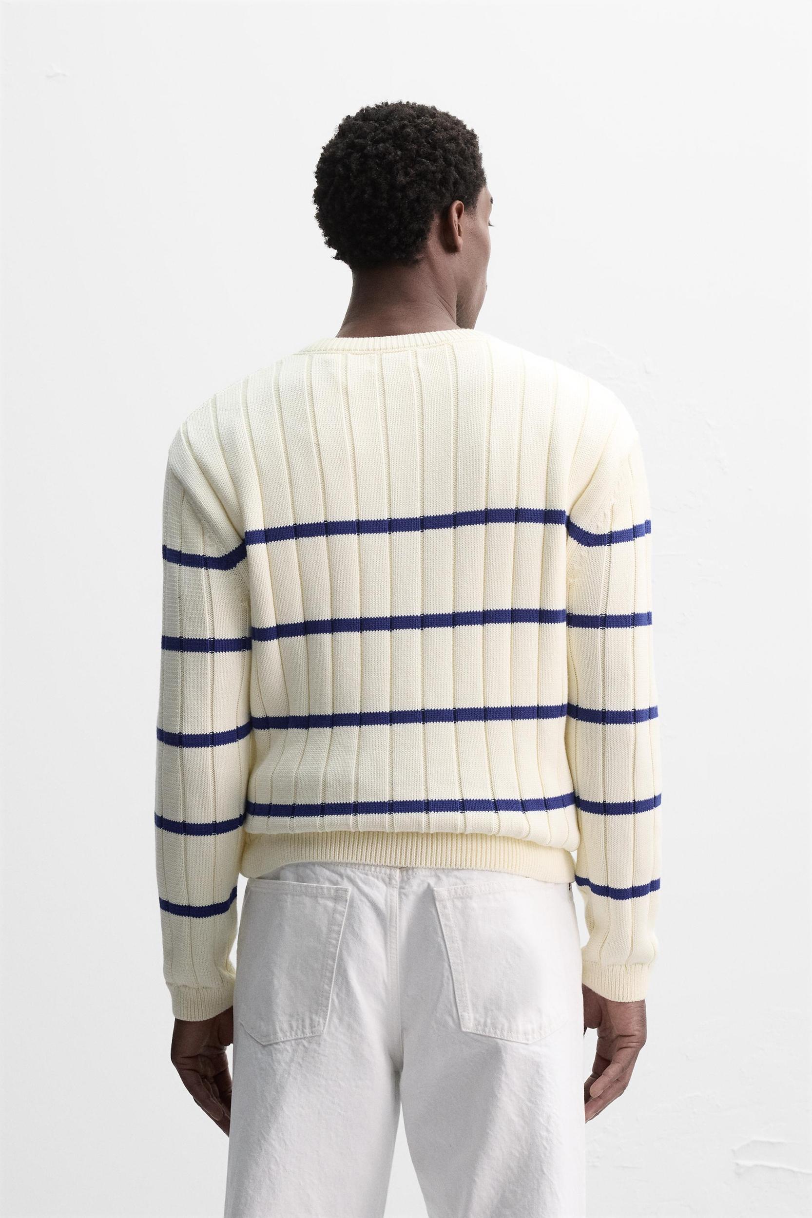 LIMITED EDITION STRIPED JACQUARD SWEATER Product Image