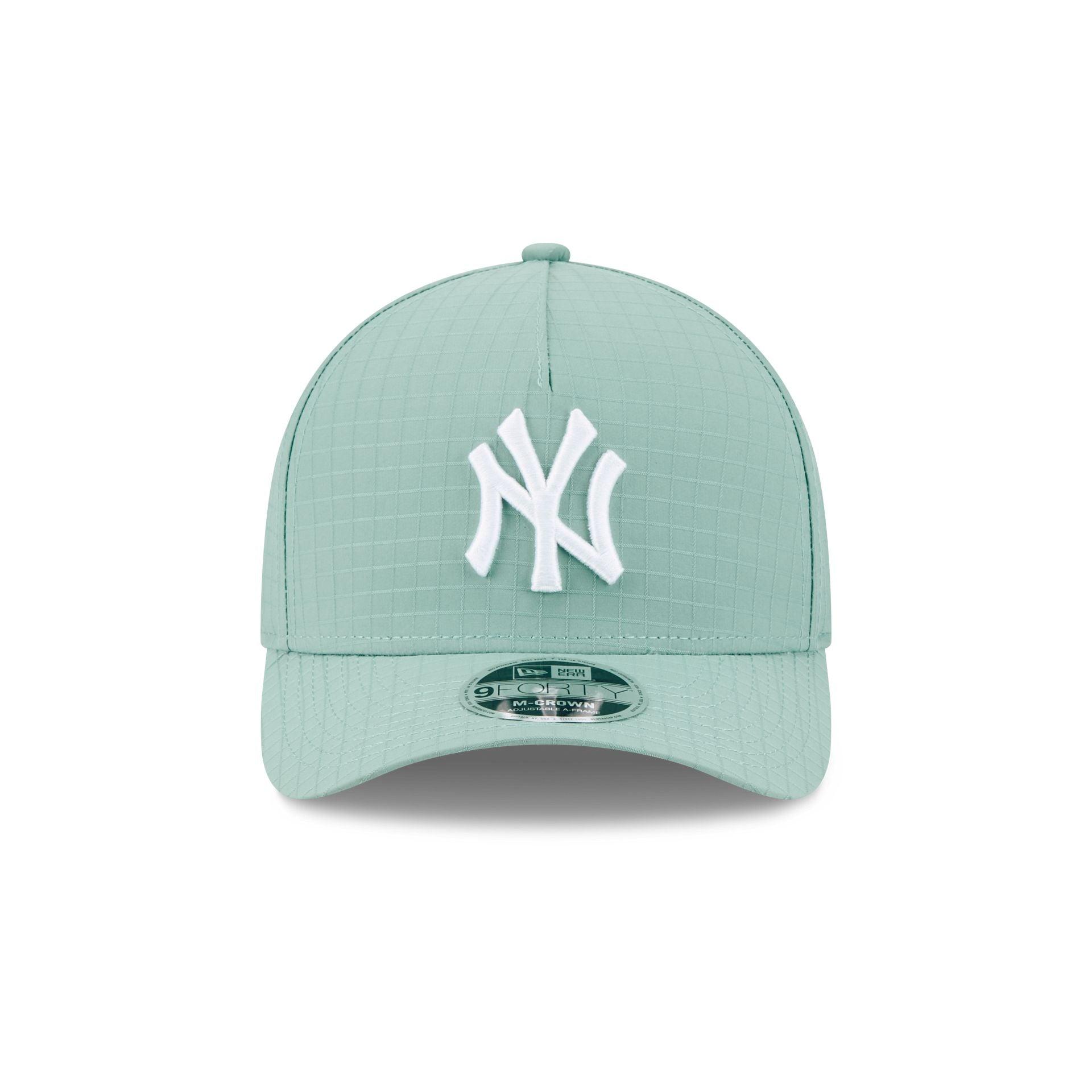 New York Yankees Green Ripstop 9FORTY M-Crown A-Frame Snapback Hat Male Product Image