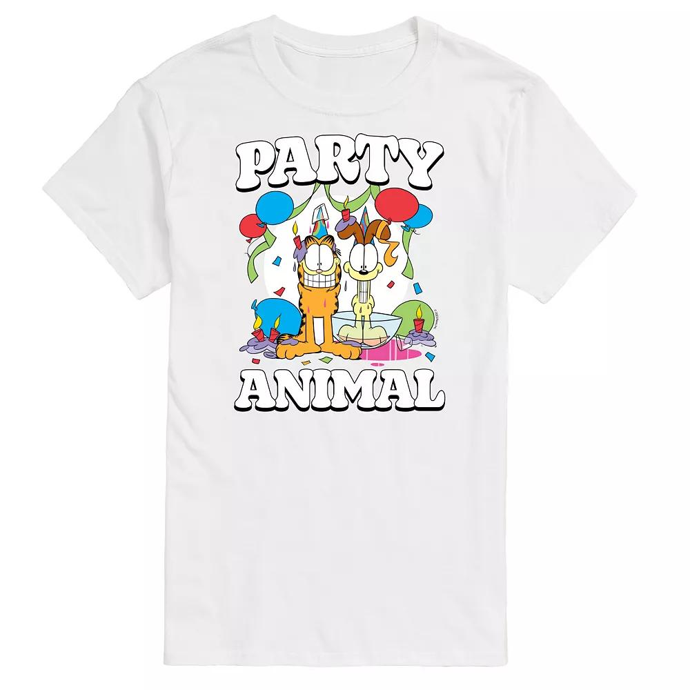 Men's Garfield Party Animal Graphic Tee,  Product Image