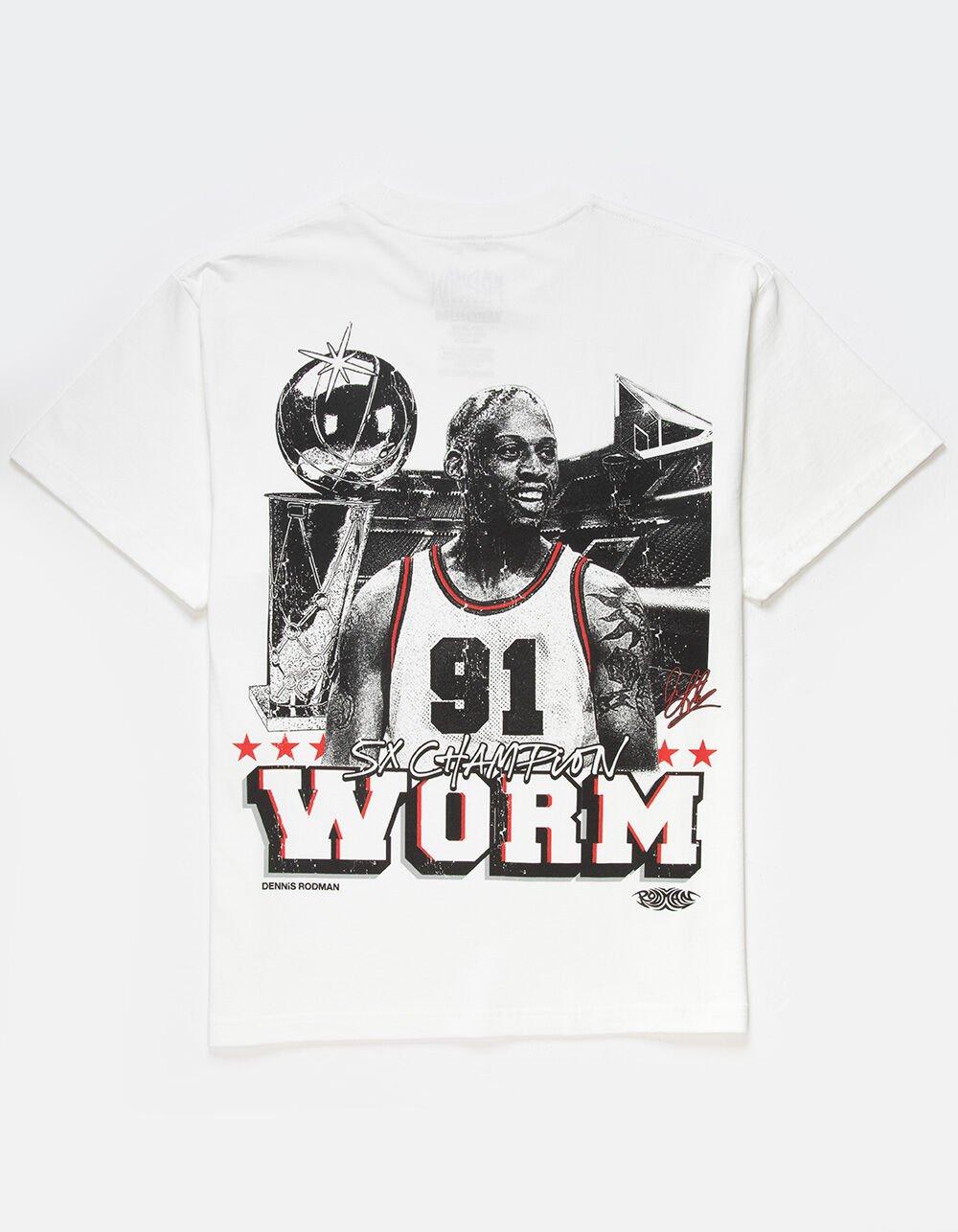 RODMAN 5X Champion Mens Boxy Tee - WHITE Product Image