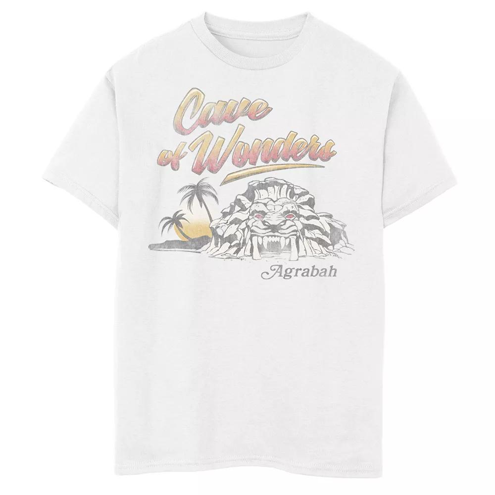 Disney's Aladdin Boys 6-20 Live Action Cave Of Wonders Landscape Graphic Tee, Boy's,  Product Image