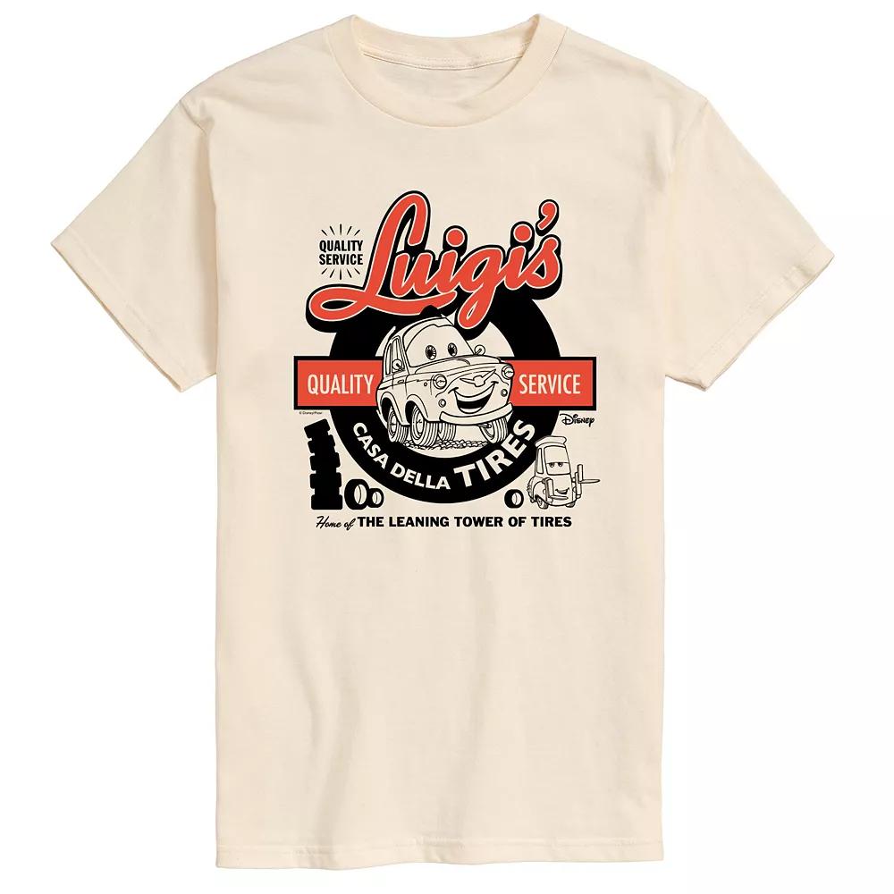 Big & Tall Disney / Pixar's Cars Luigis Casa Della Tires Graphic Tee, Men's,  Product Image