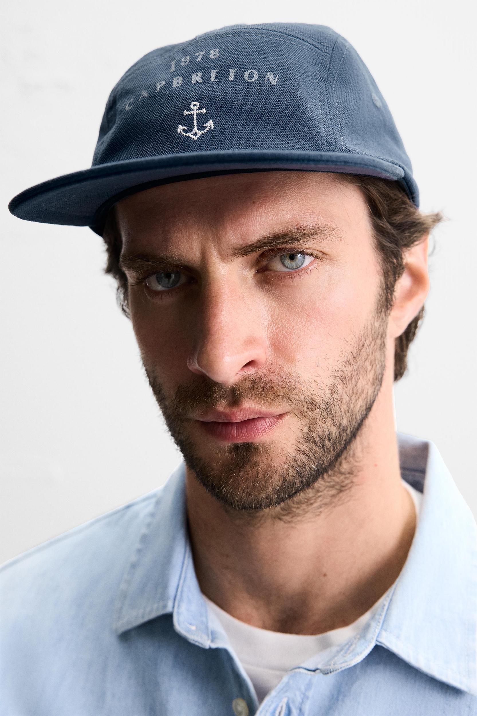 WASHED COMBINATION PRINT CAP Product Image