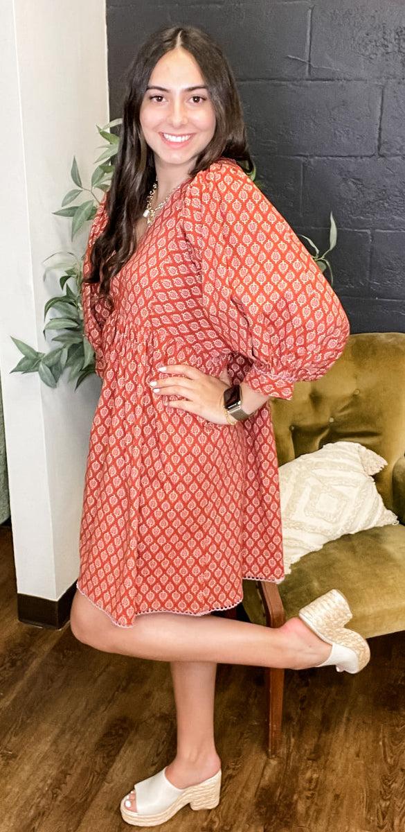 The Emma Grace Babydoll Dress 2 Colors (Small to Large) Product Image