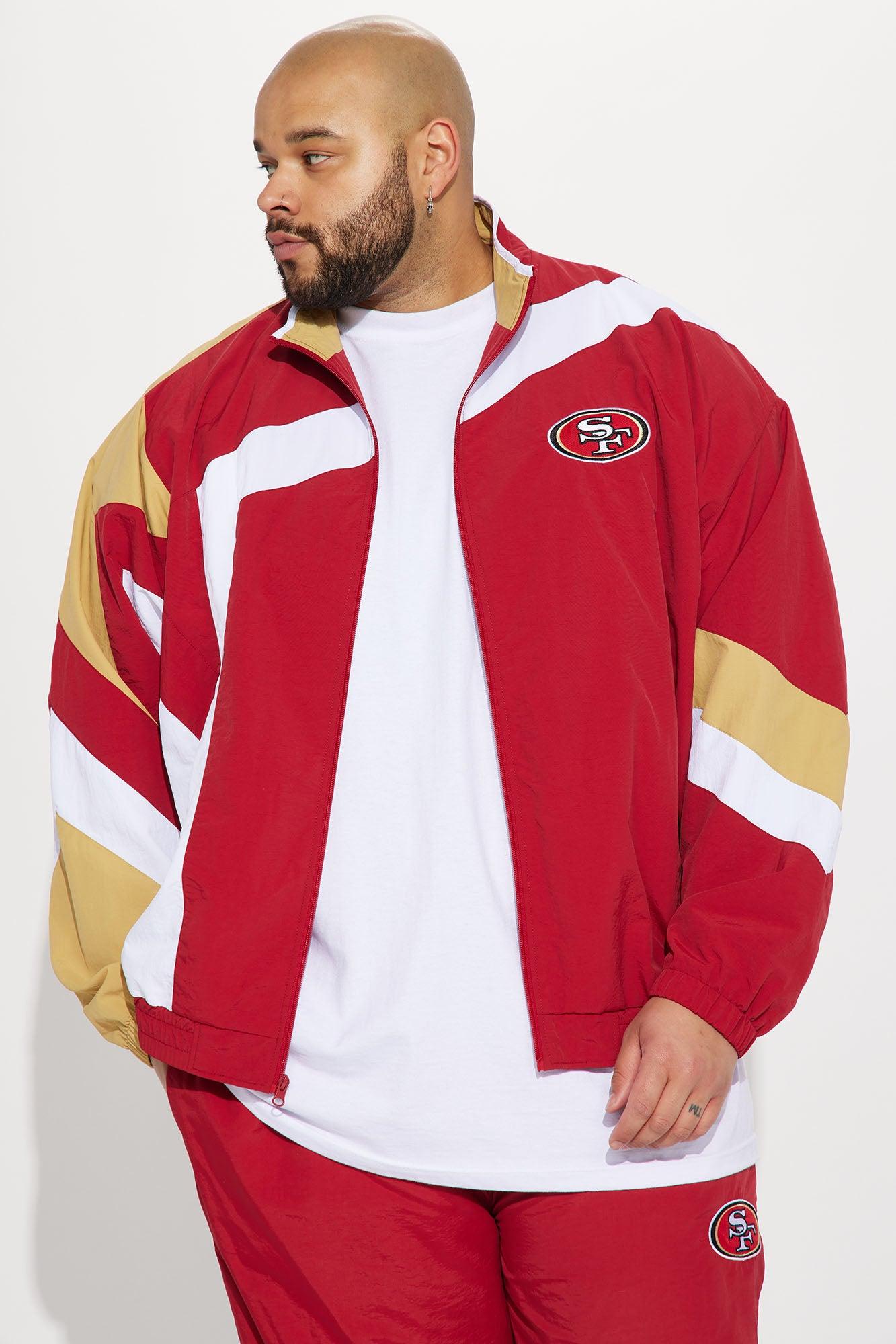 San Francisco 49ers Star Jacket - Red/combo Male Product Image