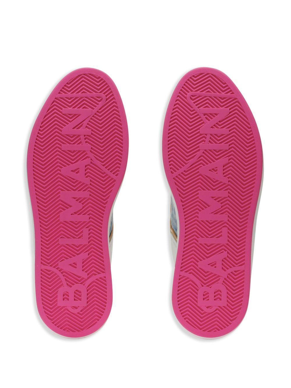 B-Court panelled leather sneakers Product Image