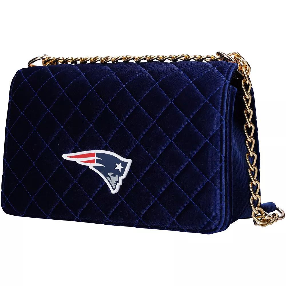 Women's Cuce New England Patriots Velvet Team Color Bag Product Image