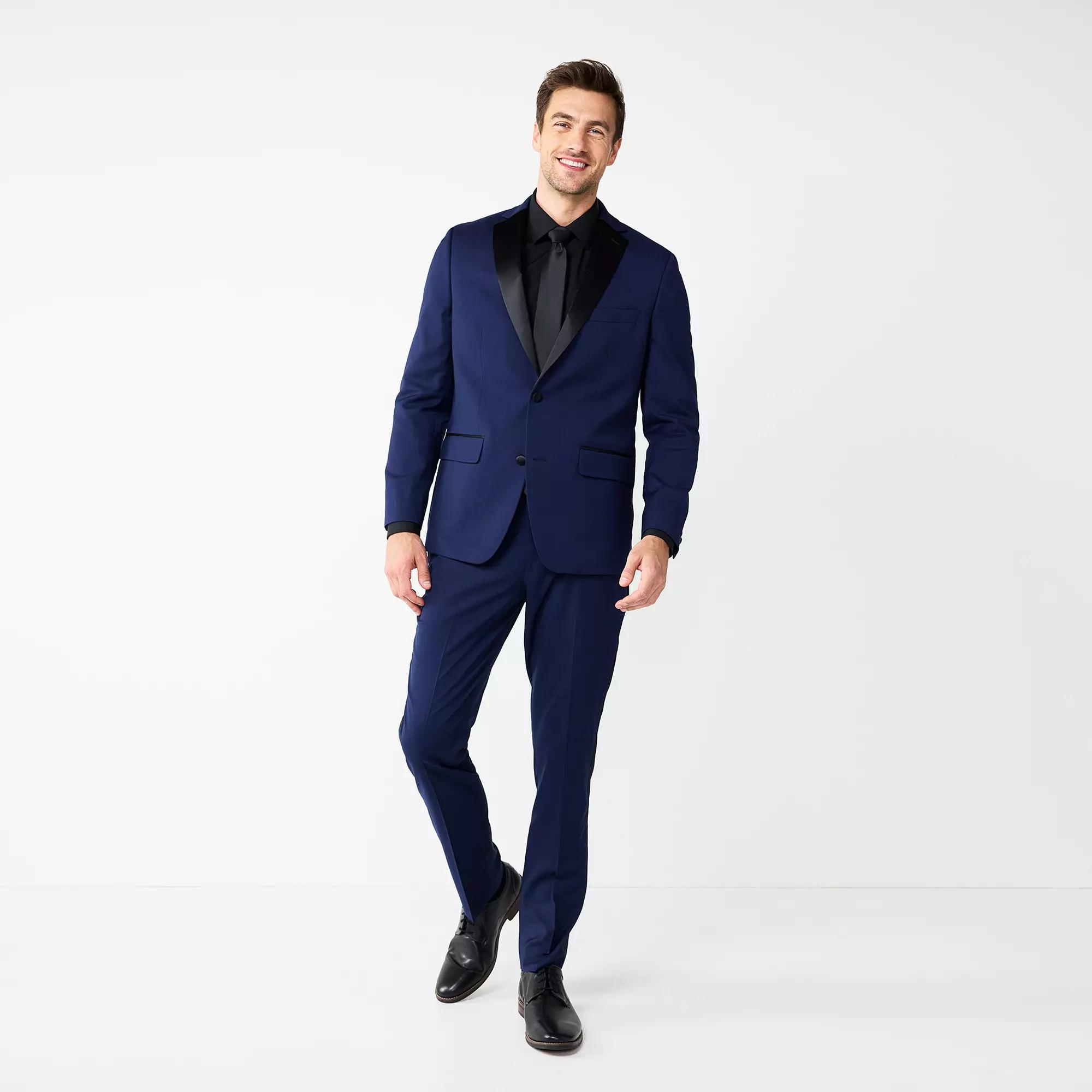 Men's Apt. 9® Slim-Fit Nested Tuxedo Suit Set,  Product Image