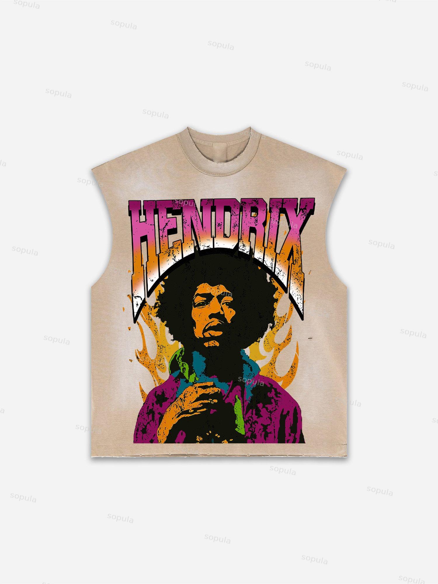 Men's Washed Fly By Choice Graphic Tank Top Product Image