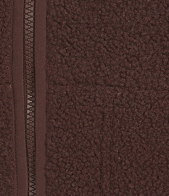 Antonio Melani Stand Collar Sleeveless Zip Front Shearling Vest Product Image