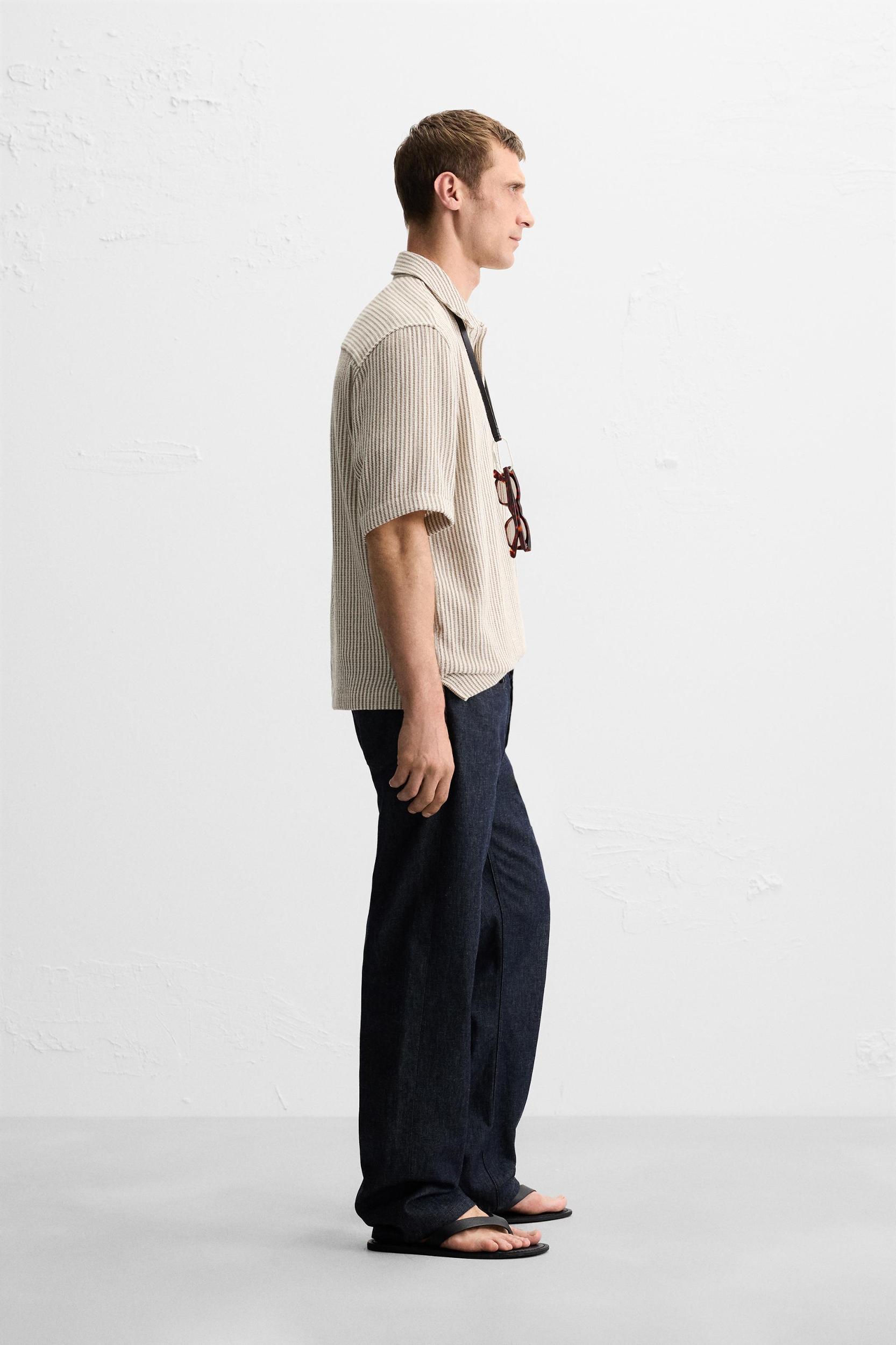 TEXTURED POLO SHIRT Product Image