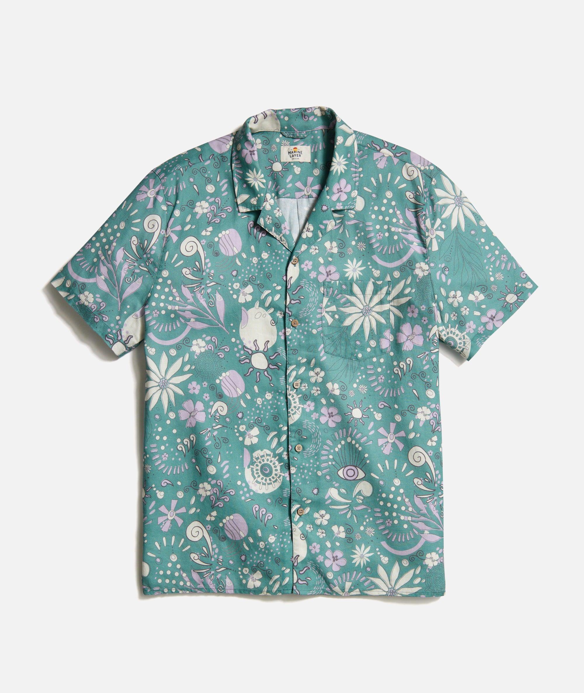 TENCEL Linen Resort Shirt Product Image